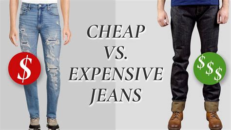 How can you tell the difference between cheap denim and